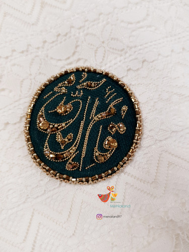گلسینه جواهردوزی قائم آل محمد