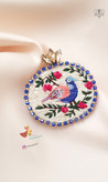 گلسینه مرغ آمین طرح سنتی گلدوزی جواهردوزی